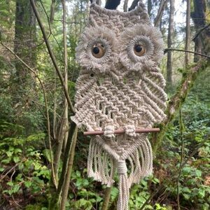Macrame owl